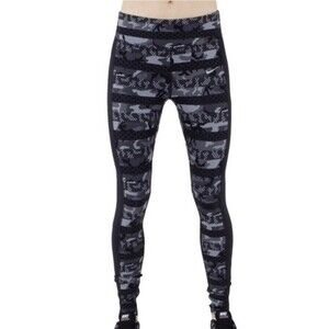 Nike Epic Lux Clash Dri-fit Running Tights ASO Khloe Kardashian Size M EUC